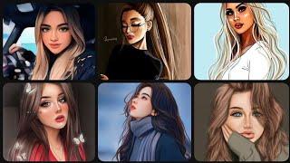 Stylish hidden face girl dp || dp ️pictures for whatsapp  Girls Dp || Cute girl DP
