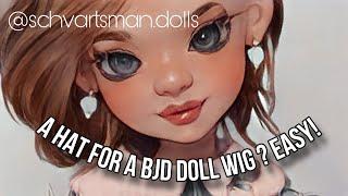 A wig for a doll