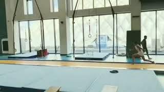 Aydin Alizade gym Azerbaijan 3oe salto