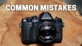 10 اشتباه رایج مبتدیان با استفاده از دوربین های Olympus OM-D