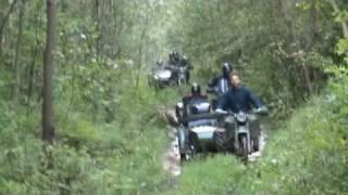 Rajd u Janka - K750, Ural, dnepr, m72, MT16, meeting in mountain