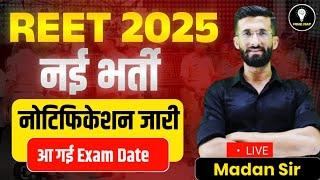 REET Exam 2025 Notification, Exam Date, Form Date, Syllabus, Exam Pattern | Madan Sir