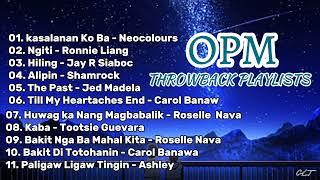 OPM Throwback Playlists (Non-stop Songs)