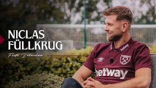 "I Can't Wait to Celebrate with the Fans" | Niclas Füllkrug's First Interview as West Ham Player 