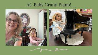 I found a retired American Girl Doll Grand Piano!