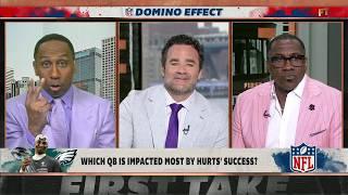 Stephen A. on how Jalen Hurts' SUCCESS points out Dak Prescott's LACKLUSTER CAREER  | First Take