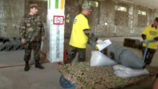 Уничтожение кассетных боеприпасов в Молдове