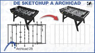 We improved 3Dwarehouse objects for use in Archicad | Archicad 28 | 2024