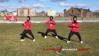 Ice Hockey Bhangra || Canadian Blood Services || Maritime Bhangra Group