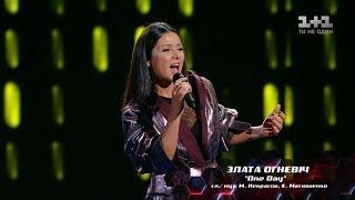 Zlata Ognevich 'One Day' – Blind Audition – The Voice of Ukraine – season 4