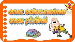 2. Sınıf Genel Değerlendirme Soru Çözümü #Türkçe