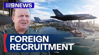 Hundreds of foreigners invited to join Australian Defence Force | 9 News Australia