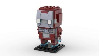 Lego 40669 Iron Man MK5 Speed Build Studio Bricklink LDD by PLegoBB