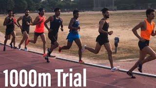 1000m National Athletes Trial RUN