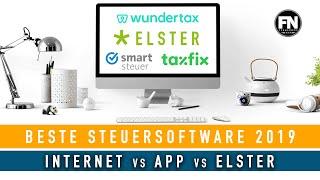 Beste Steuersoftware 2019 Internet vs  App vs  Elster | Steuersoftware Vergleich 2019 Steuerprogramm