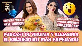 Virginia y Alejandra juntas en una de las entrevistas más esperadas | LHDF | Ecuavisa