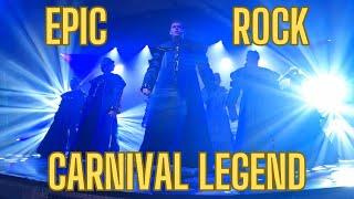 Epic Rock Stage Show on the Carnival Legend Cruise