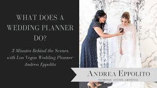 What does a wedding planner do?  Behind the Scenes with Las Vegas Wedding Planner Andrea Eppolito