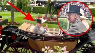 King Charles Steals the Show at Royal Ascot!