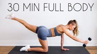 30 min FULL BODY SCULPT At Home (NO JUMPING, Minimal Equipment)