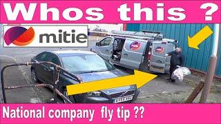 UK'S biggest company Mitie Fly Tips? And Robbery video