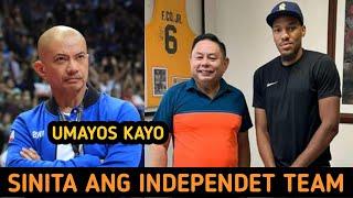 COACH YENG GUIAO SINITA ANG IBANG INDEPENDENT TEAM DAPAT GUMAYA SILA SA CONVERGE AT RAIN OR SHINE