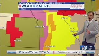 Jesse Walker discusses severe weather from the west