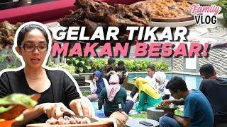 MAKAN LESEHAN SEDERHANA BARENG KARYAWAN RUMAH, NIKMAT TIADA TARA, NIKMAT| FAMILY VLOG