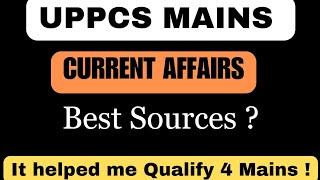 UPPCS Mains Current Affairs | Best Sources #uppcs #uppsc #uppcsmains