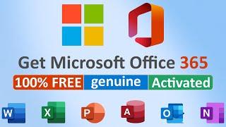 Download, Install and Activate Genuine MS Office 365 for free for Lifetime (Official Microsoft)