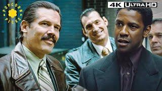 Pulled Over By Trupo (Denzel Washington, Josh Brolin) | American Gangster 4K HDR