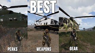 BEST GEAR, WEAPONS & PERK LOADOUT - ARMA 3 KING OF THE HILL