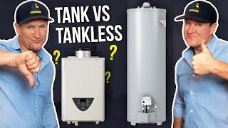 Tankless VS Tank Water Heater...3 Myths DEBUNKED! - Twin Plumbing