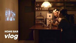 Make HOME BAR with IKEA | Daily vlog of a couple who love to drink | Korean Couple