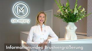 Informationsvideo zur Brustvergrößerung von Dr. med. Indra Mertz