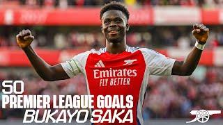 BUKAYO SAKA | All 50 Premier League goals