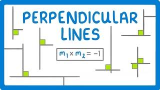 GCSE Maths - Perpendicular Lines #75