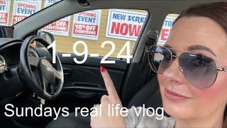 Real life vlogs Sunday pottering  1 September 2024