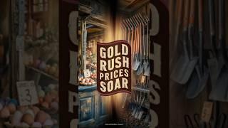 Gold Rush Prices Were INSANE! Discover the Shocking Costs in 1849 #shorts #history #facts #ytshorts