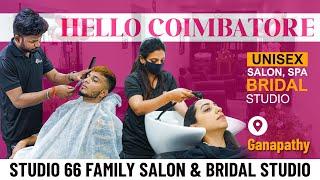 Studio66 Family Salon - Best Hair Salon Near you | Ganapathy | Coimbatore