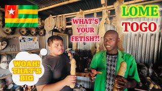 Lomé is Wild!: Insane Day at the Largest Fetish Market in the World! | The Wandering Kid