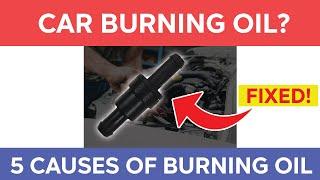 Car Burning Oil? Top 5 Causes of an Internal Oil Leak