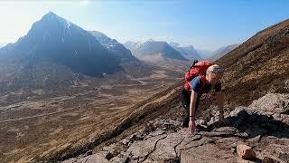 The Pink Rib | Scrambling | Glencoe | Scotland