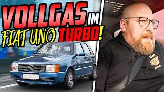 PROBEFAHRT mit 160PS! - Fiat Uno Turbo - Ein Kandidat für das nächste FLUGPLATZ-RENNEN?