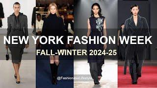 FALL 2024  NEW YORK FASHION WEEK (11 collections)  #fashion  #trending #fashiontrends #trendingnow