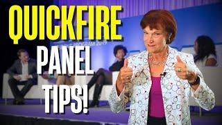 How To Do A Rapid Fire Format At A Panel Discussion