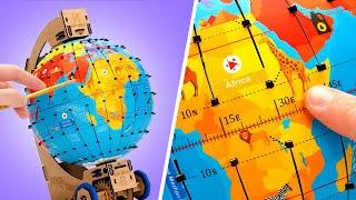LIVE: Проект «Глобус» своими руками | Самые крутые поделки для весёлого семейного времени
