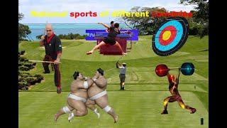 National game of different countries list | National sports |  National games