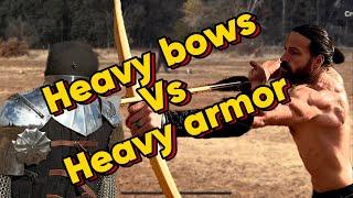 155lb warbow wrecking EVERYTHING!!! #archery #history #historical #medieval