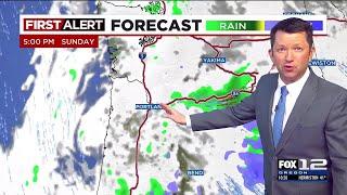 Saturday evening weather forecast (3/1)